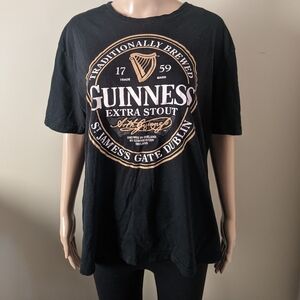 Guinness brewed Dublin Ireland tshirt, men's large